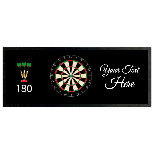 Dart board - Personalised Bar Runner