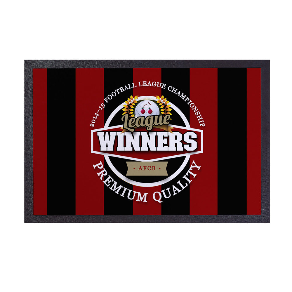 Bournemouth Champions - Football Legends - Door Mat -60cm X 40cm