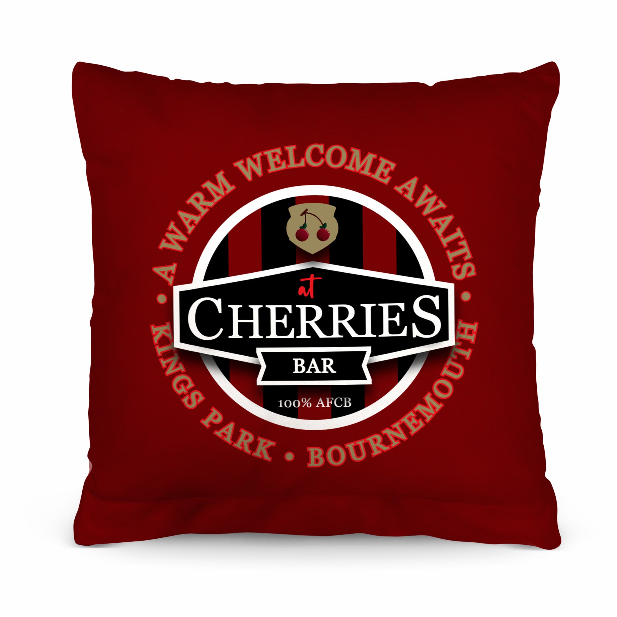 Bournemouth Cherries Bar - Football Legends - Cushion 10"