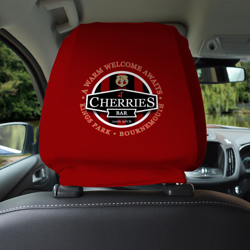 Bournemouth Cherries Bar - Football Legends - Headrest Cover