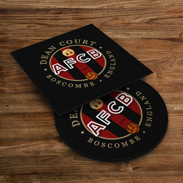 Bournemouth Dean Court - Football Coaster - Square Or Circle