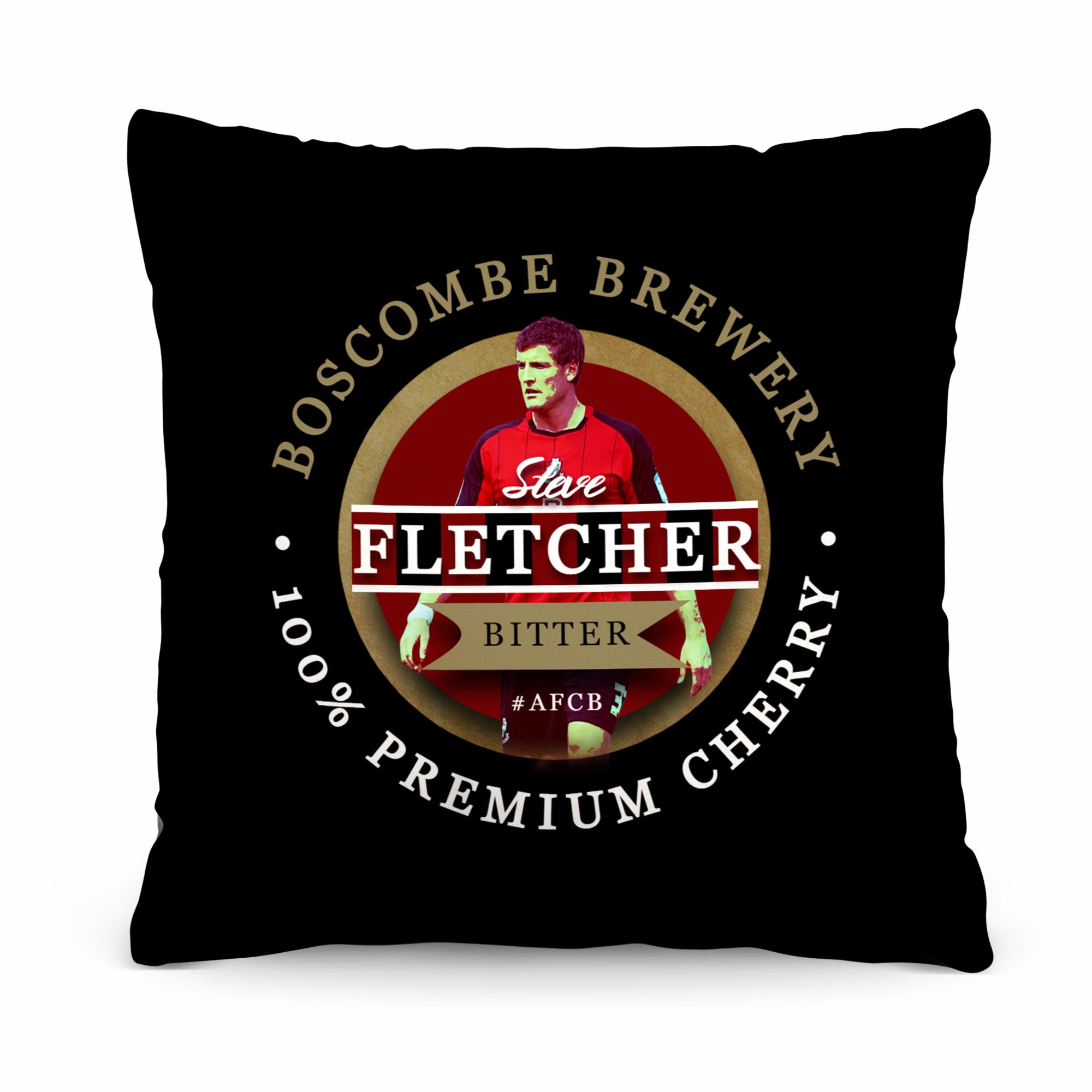 Bournemouth Steve Fletcher - Football Legends - Cushion 10"