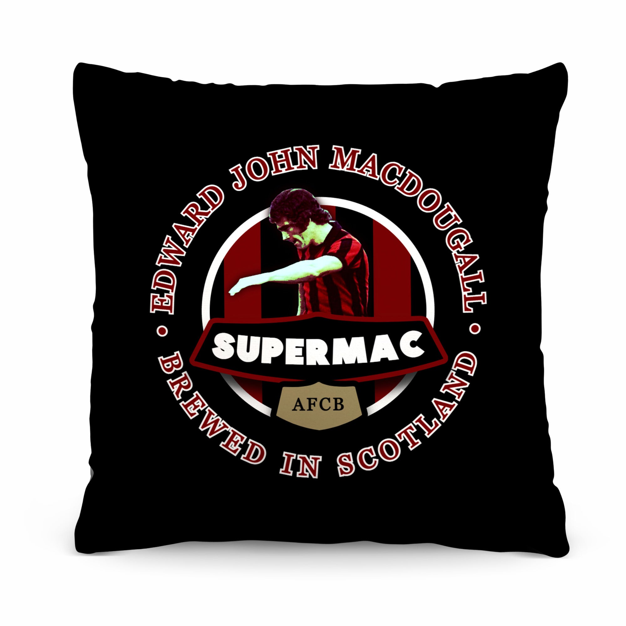 Bournemouth Ted MacDougall - Football Legends - Cushion 10"