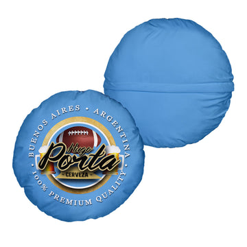 Argentina Rugby Union Porta  - Legend Collection - Circle Cushion 14