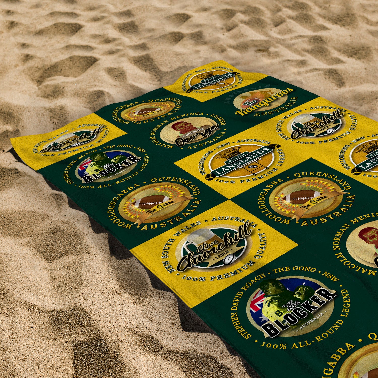 Australia Rugby League - Legend Collection - Beach Towel