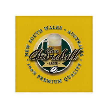 Australia Rugby League Churchill - Coaster - Circle or Square