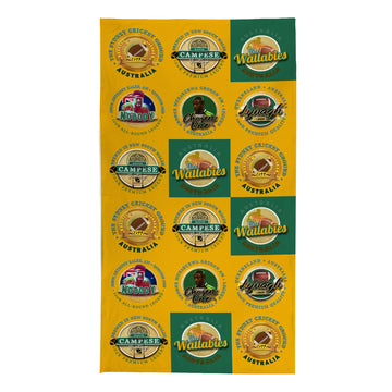 Australia Rugby Union - Legend Collection - Beach Towel