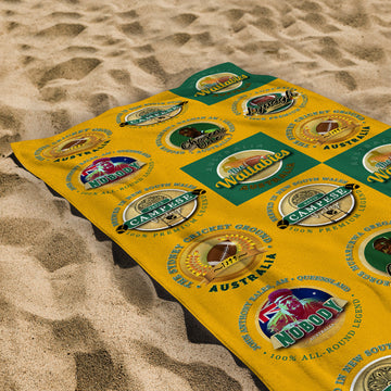 Australia Rugby Union - Legend Collection - Beach Towel