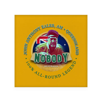 Australia Rugby Union Nobody - Coaster - Circle or Square