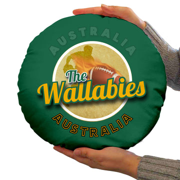 Australia Rugby Union Wallabies  - Legend Collection - Circle Cushion 14