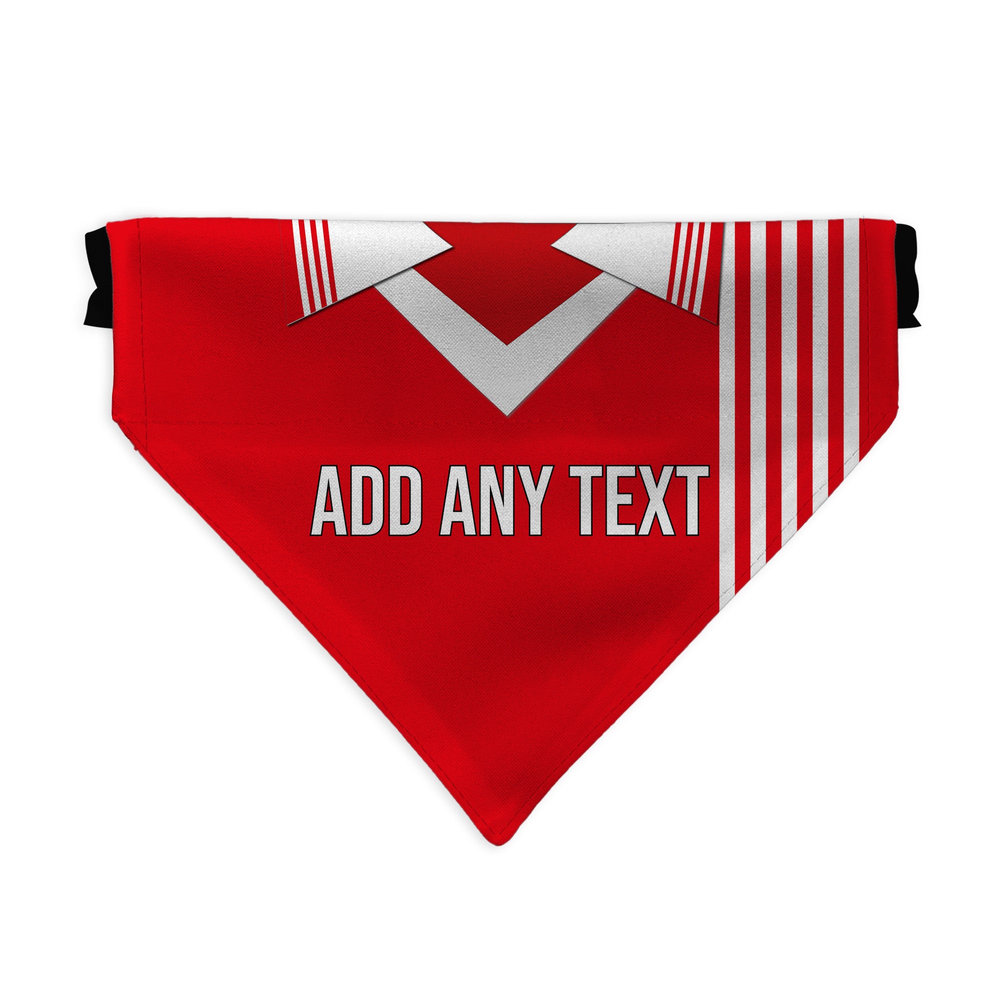 Aberdeen 1976 Home Shirt - Personalised Pet Bandana - 4 Sizes