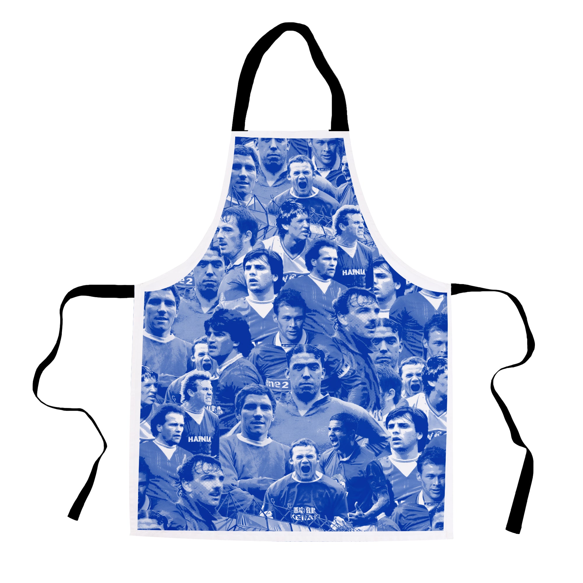 Merseyside Blues Montage - Water-Resistant Adults Apron