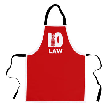 Manchester Red - Law 10 - Water-Resistant Adults Apron