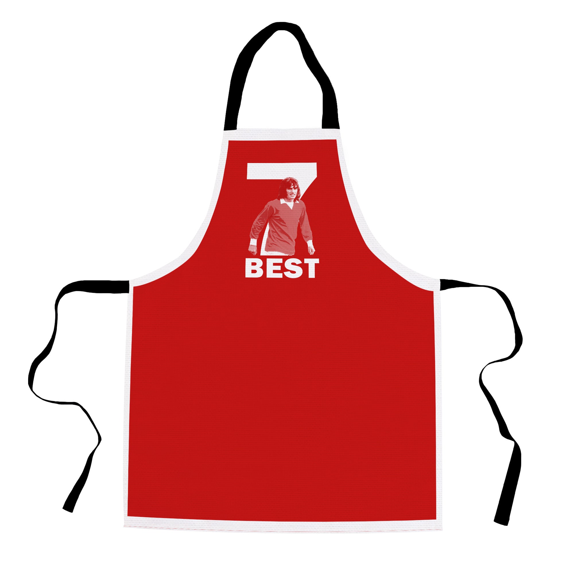 Manchester Red Best 7 - Water-Resistant Adults Apron