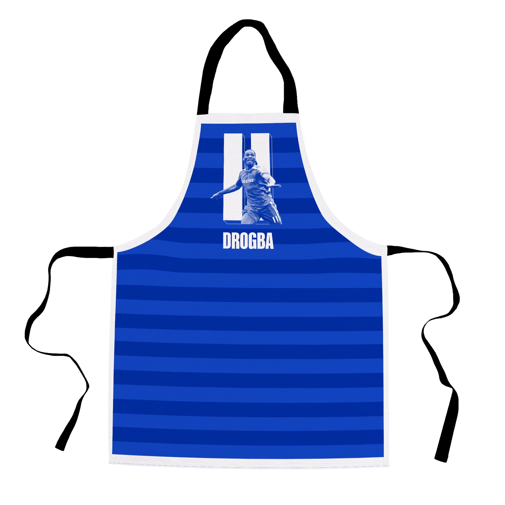 The London Blues Drogba 11 - Water-Resistant Adults Apron