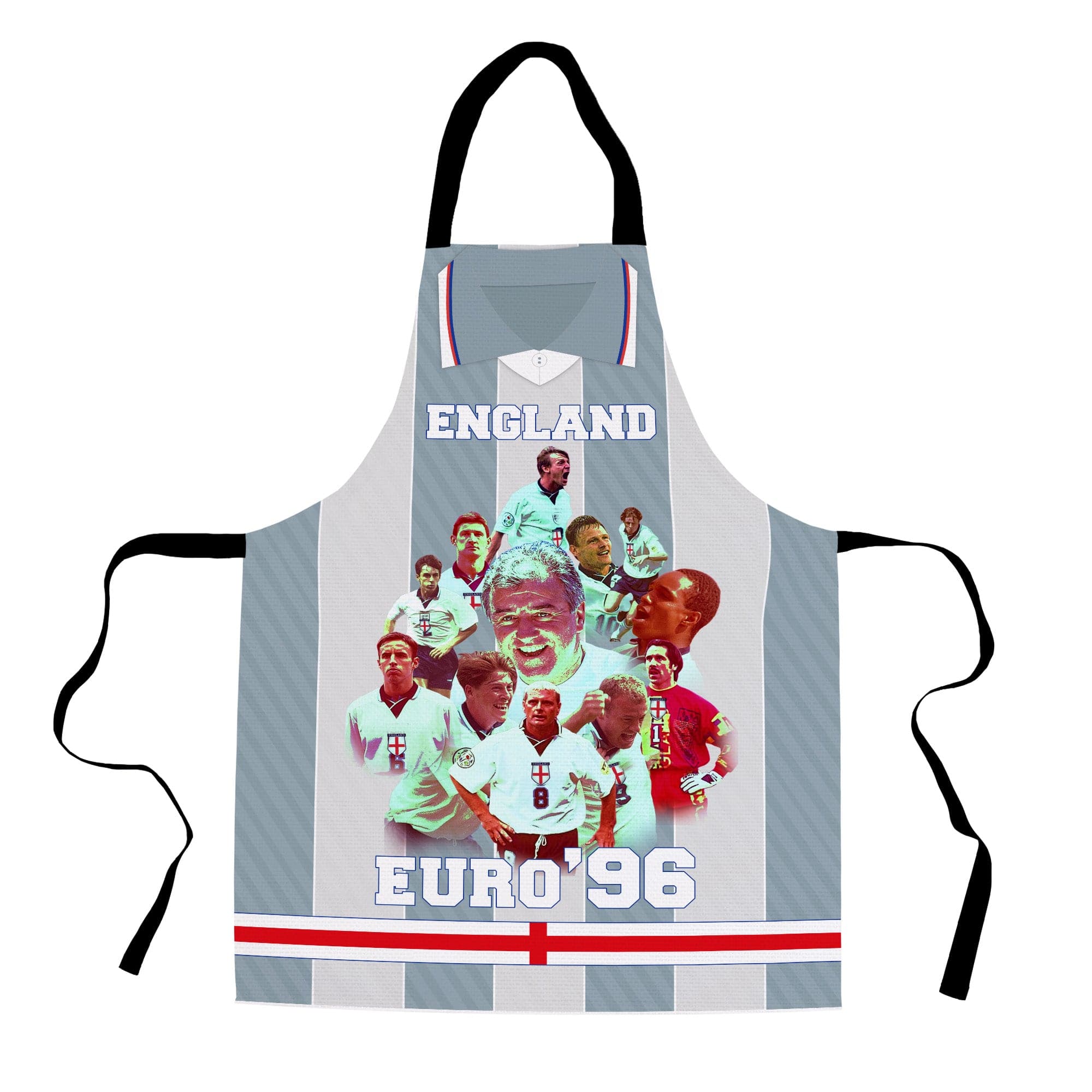 Football Art England Euro 1996 - Adult Apron