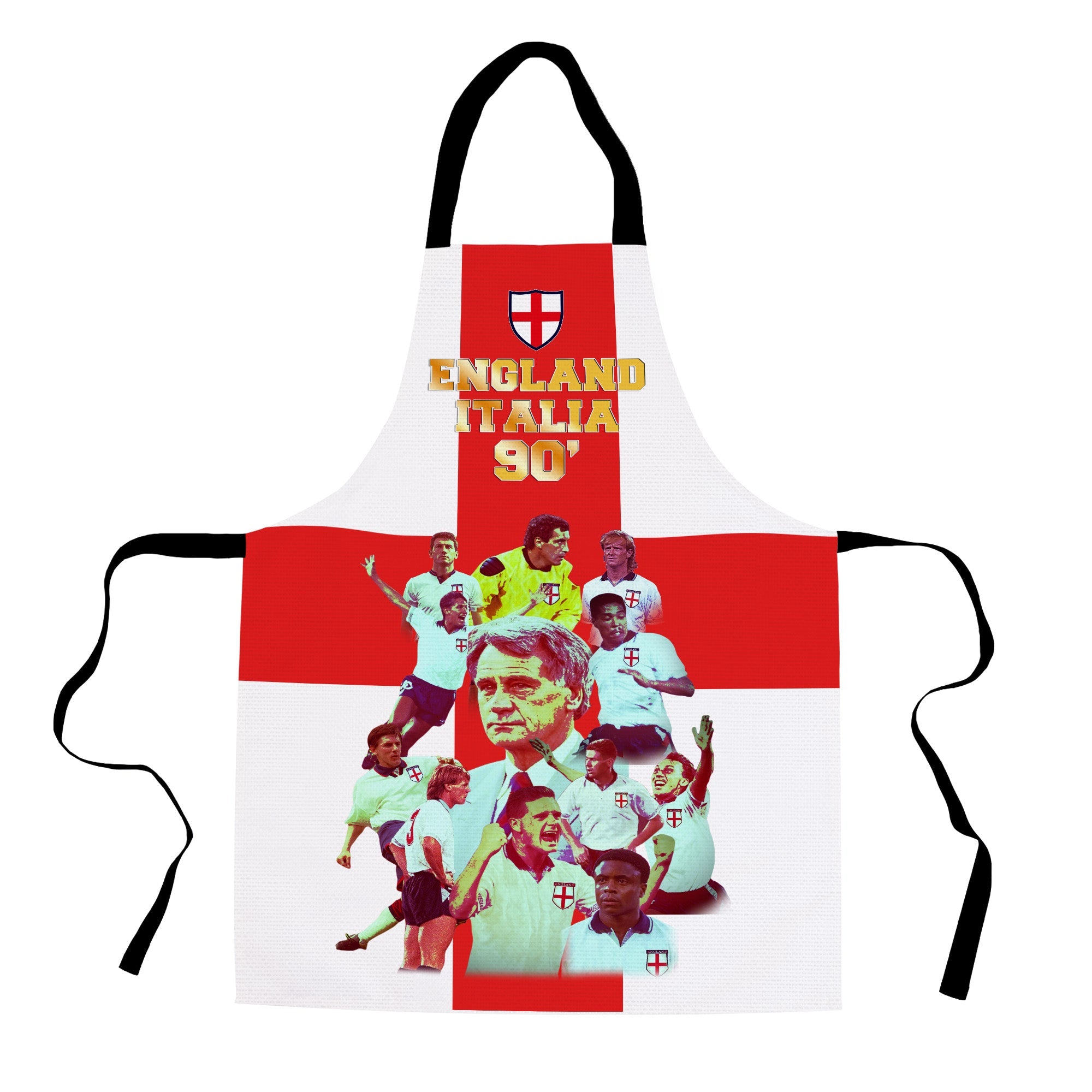 Football Art England Italia 90 - Adult Apron