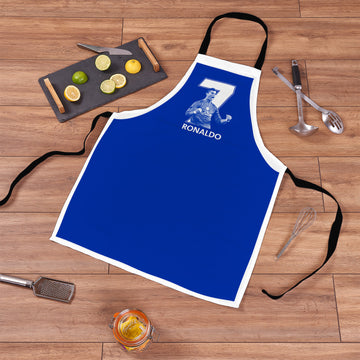 Manchester Red Ronaldo 7 - Water-Resistant Adults Apron