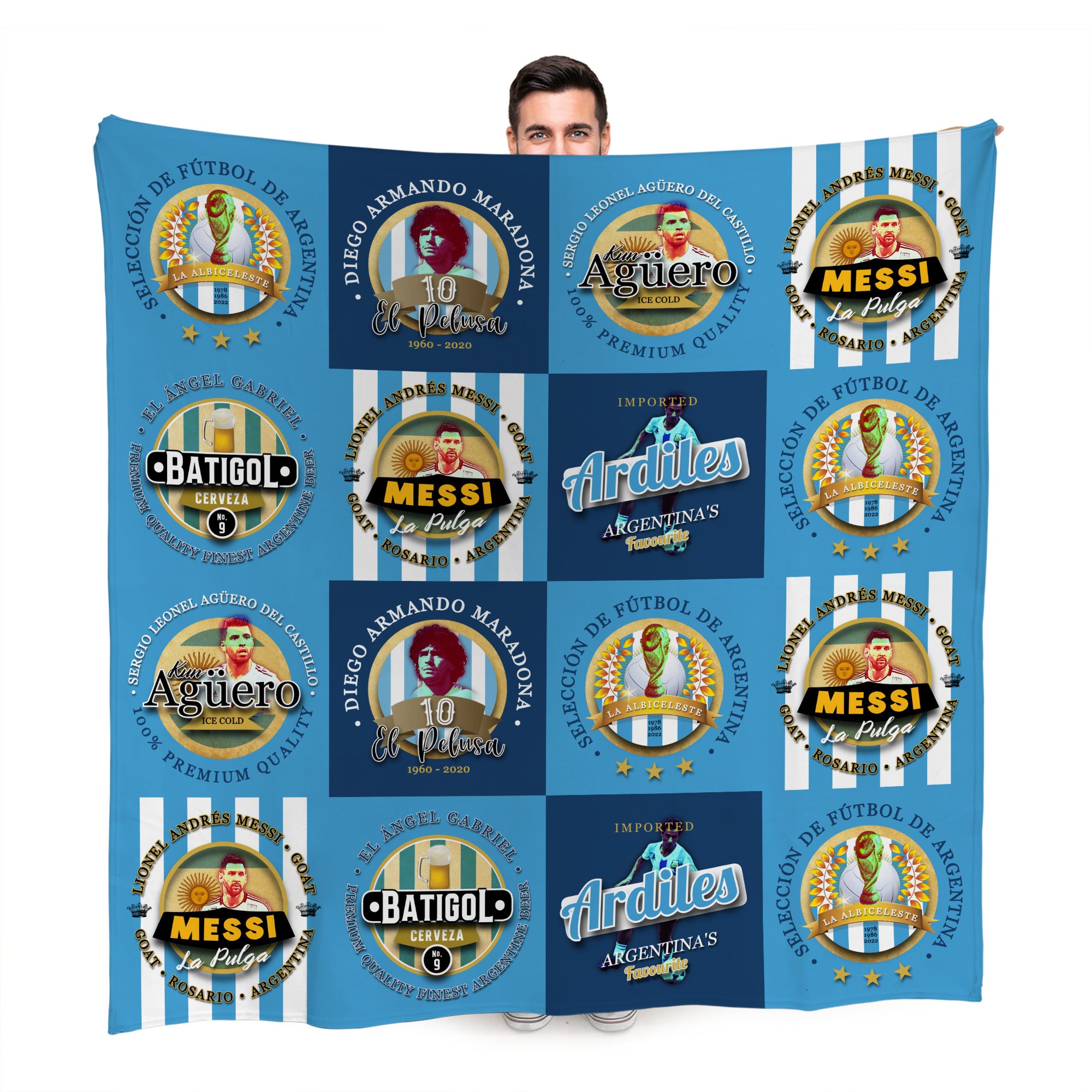 Argentina - Legend Collection - Fleece Blanket 150cm X 150cm