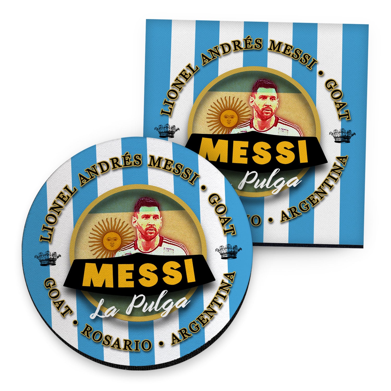 Argentina Messi - Coaster - Circle or Square