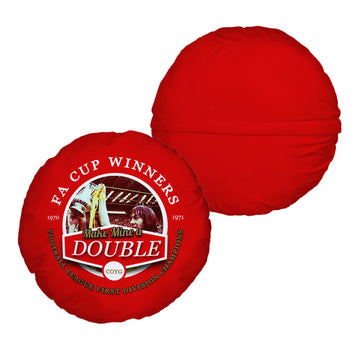 The Gooners Double - Football Legends - Circle Cushion 14