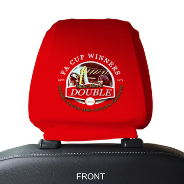 The Gooners Double - Football Legends - Headrest Cover