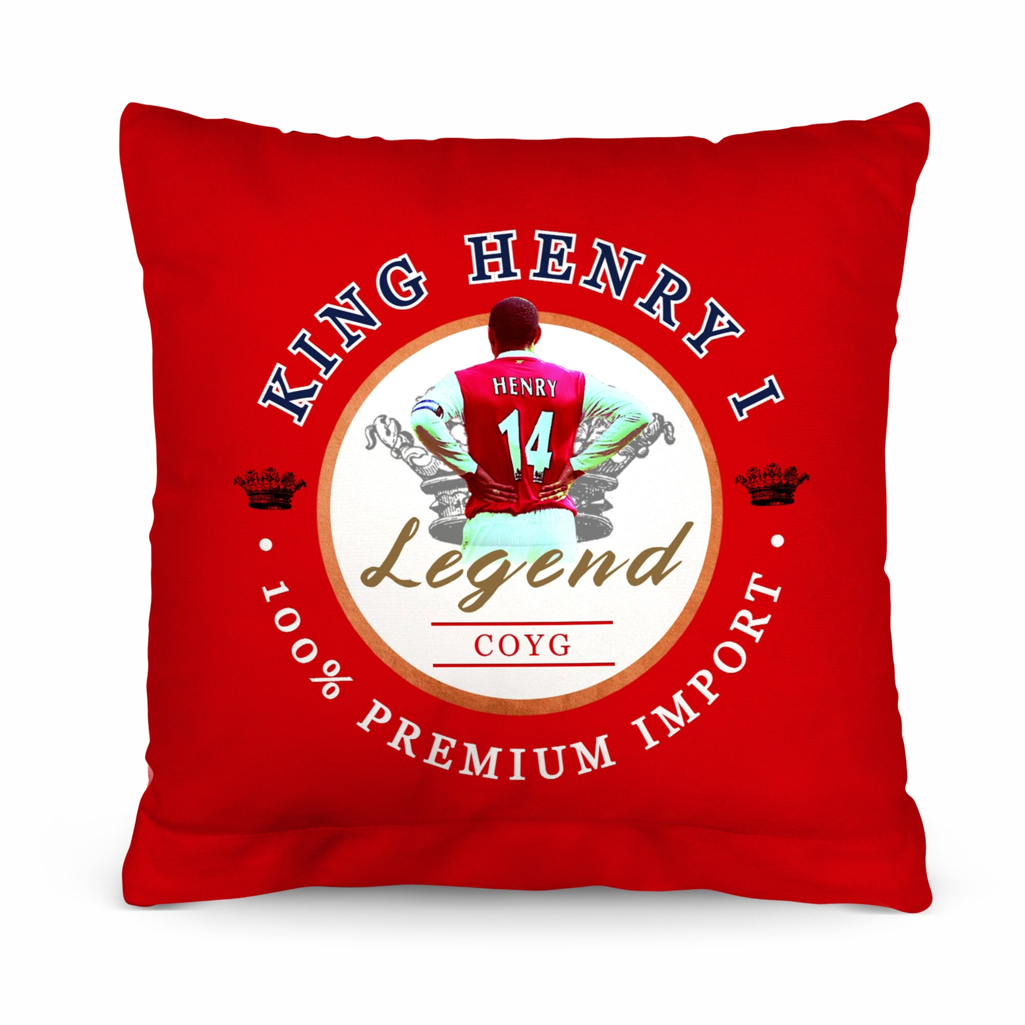 The Gooners Henry - Football Legends - Cushion 10"