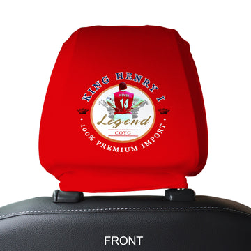 The Gooners Henry - Football Legends - Headrest Cover