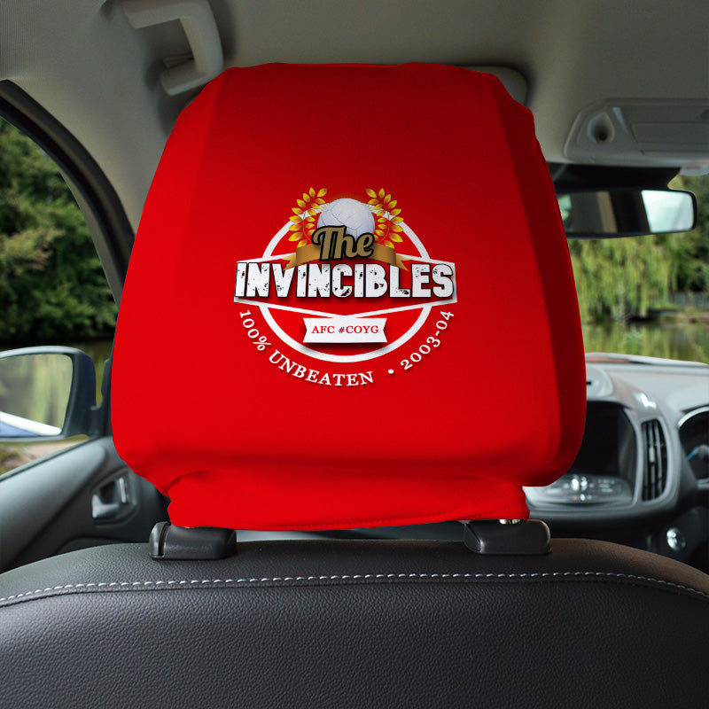 The Gooners Invincibles - Football Legends - Headrest Cover