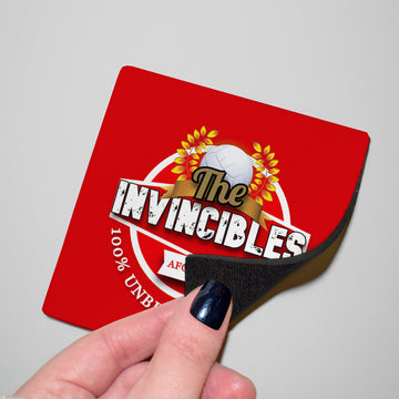 The Gooners Invincibles - Football Coaster - Square Or Circle