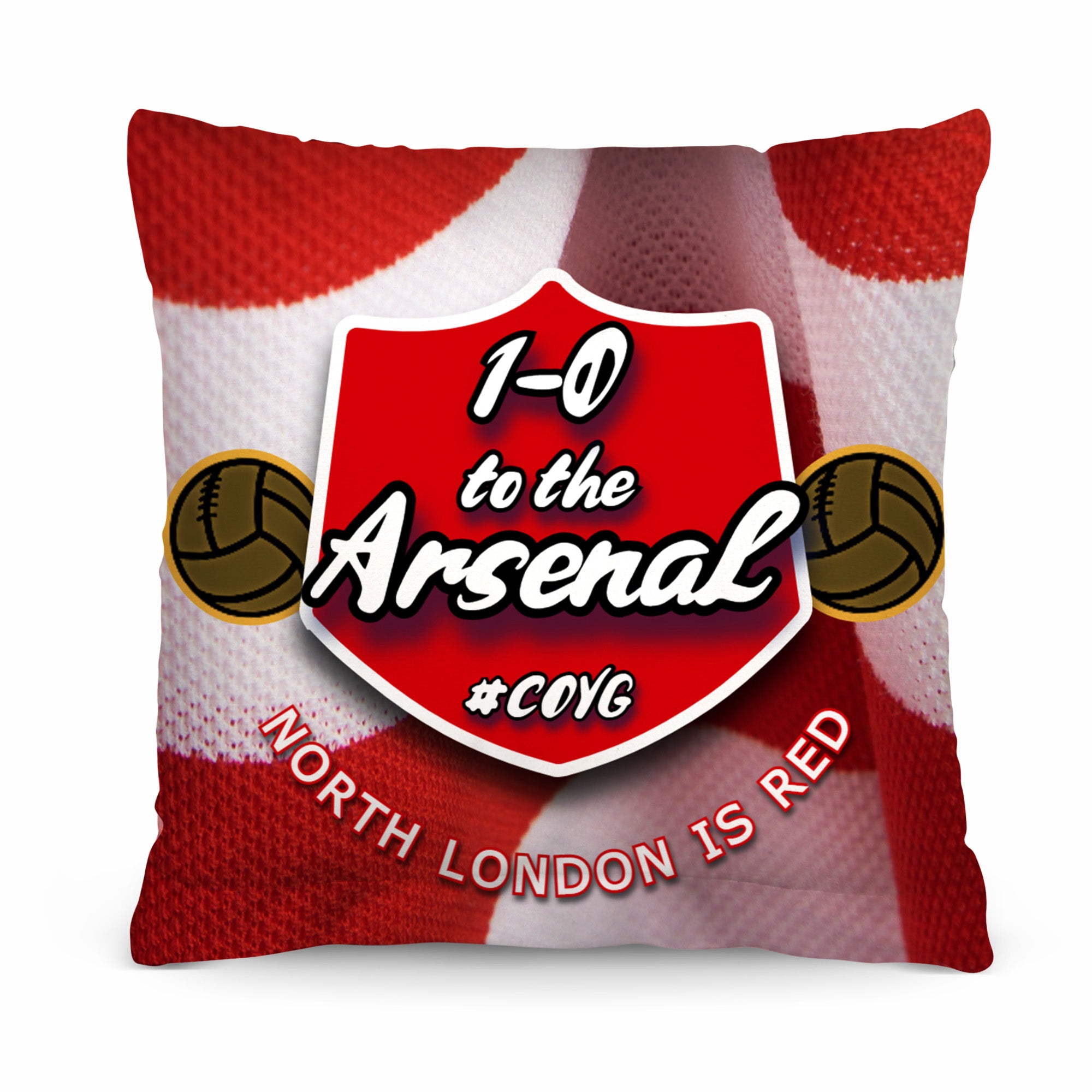 The Gooners One Nil - Football Legends - Cushion 10"