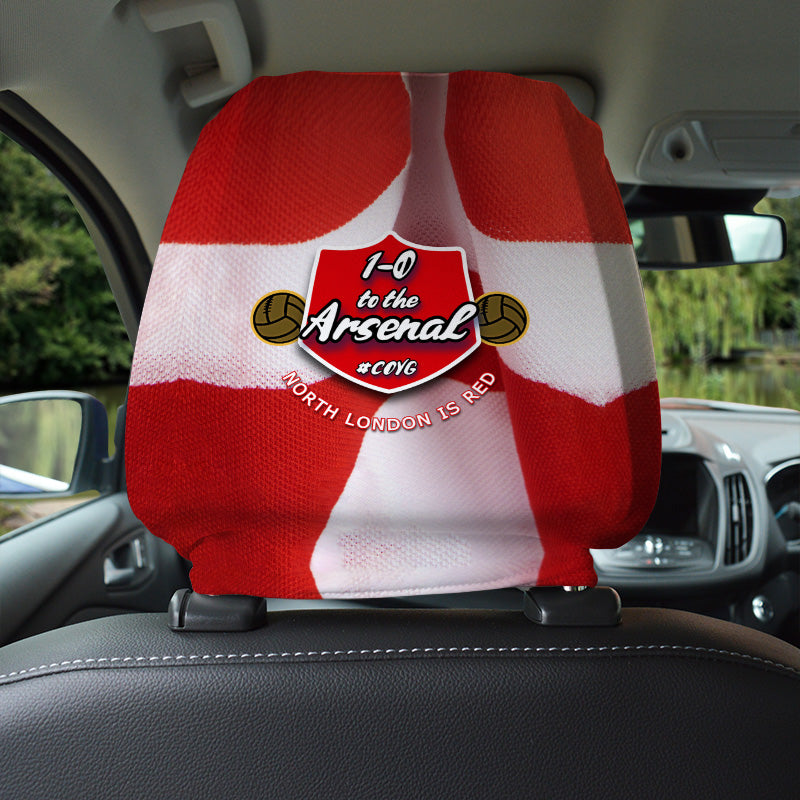 The Gooners One Nil - Football Legends - Headrest Cover