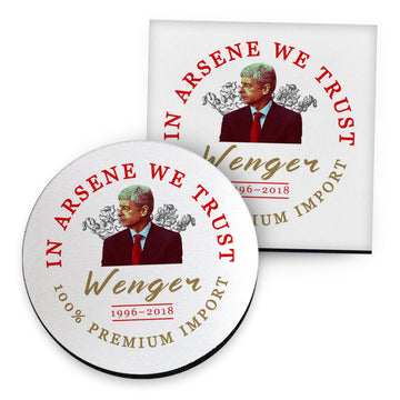 The Gooners Wenger - Football Coaster - Square Or Circle