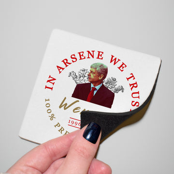 The Gooners Wenger - Football Coaster - Square Or Circle