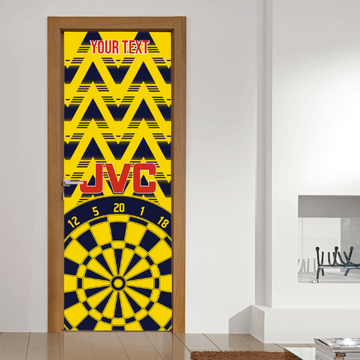 The Gooners Retro - 1992 Away - Personalised Darts Wall Banner - Two Sizes