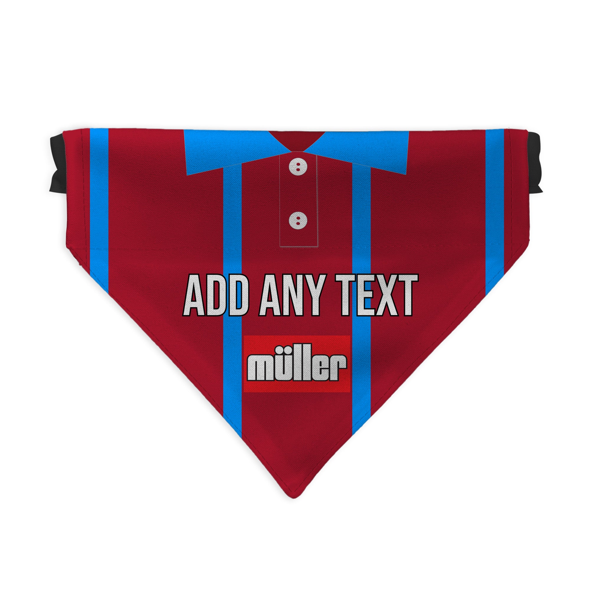 Holte Enders 1993 Home Shirt - Personalised Pet Bandana - 4 Sizes