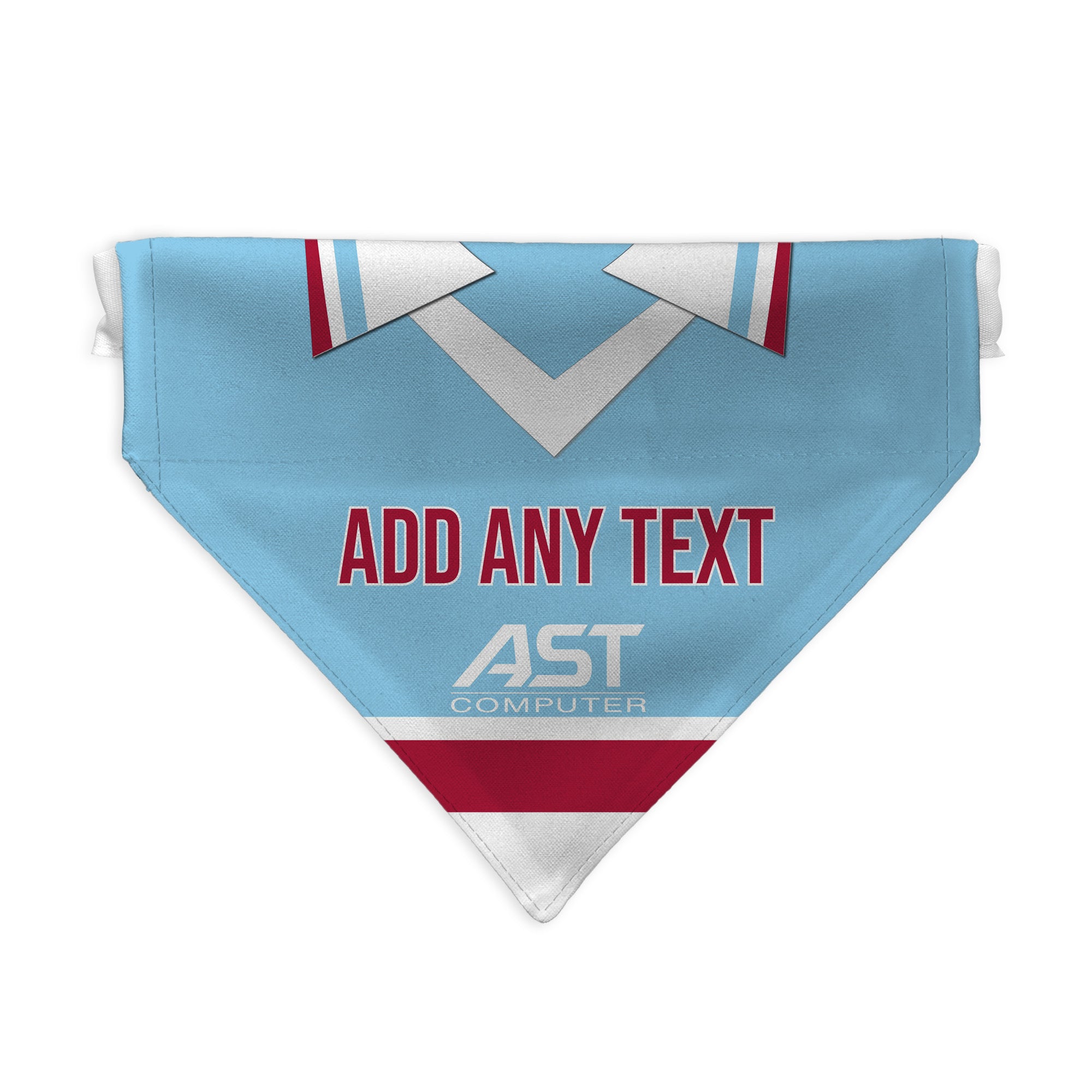 Holte Enders 1998 Away Shirt - Personalised Pet Bandana - 4 Sizes