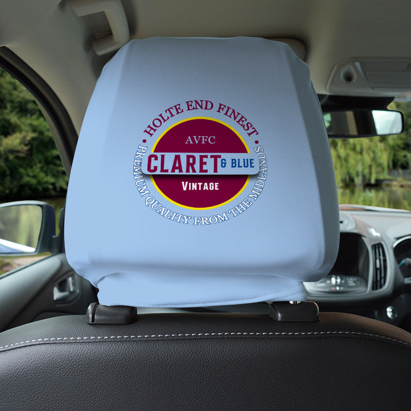 Holte Enders Claret and Blue - Football Legends - Headrest Cover