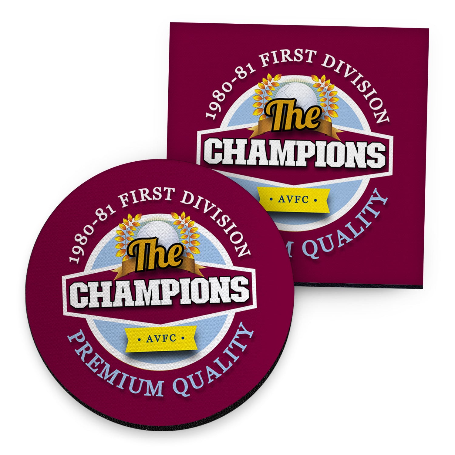 Holte Enders Div1 - Football Coaster - Square Or Circle