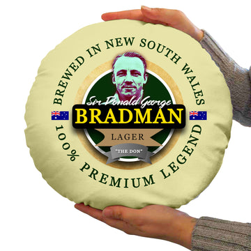 Australia Bradman  - Legend Collection - Circle Cushion 14