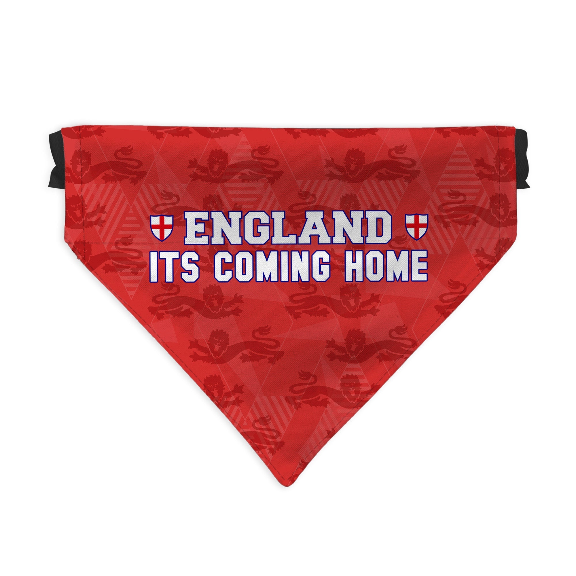 England Red Lion Pattern - Dog Bandana - 4 Sizes