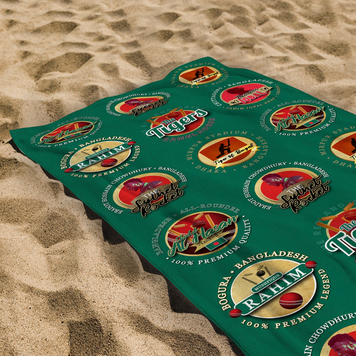 Bangladesh Cricket - Legend Collection - Beach Towel