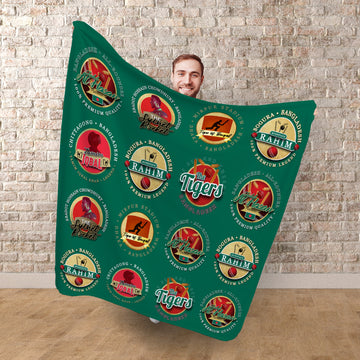 Bangladesh Cricket - Legend Collection - Fleece Blanket 150cm X 150cm