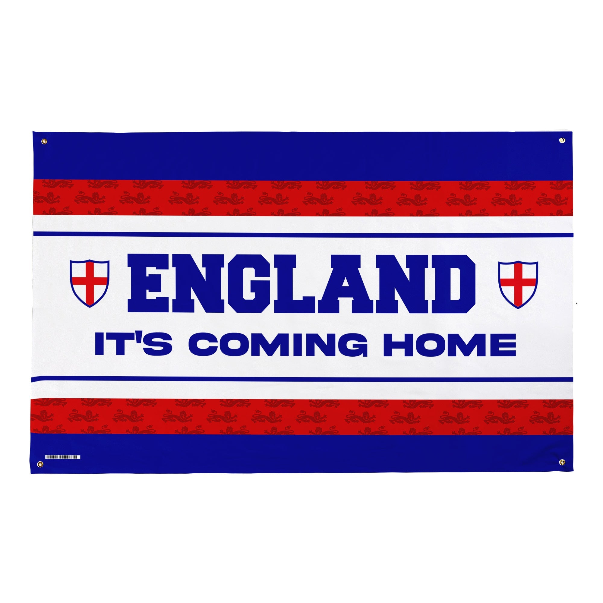 England Stripe - Personalised 5ft x 3ft Fabric Banner