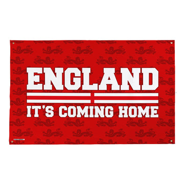 England Red Lion Pattern - 5ft x 3ft Fabric Banner