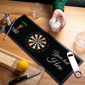 Dart board - Personalised Bar Runner