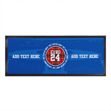 Euro 24 - The Tartan Army - Personalised Bar Runner