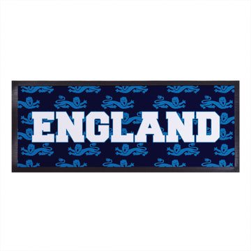 England Blue Lion - Bar Runner