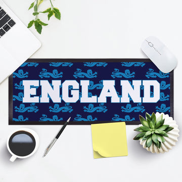 England Blue Lion - Bar Runner