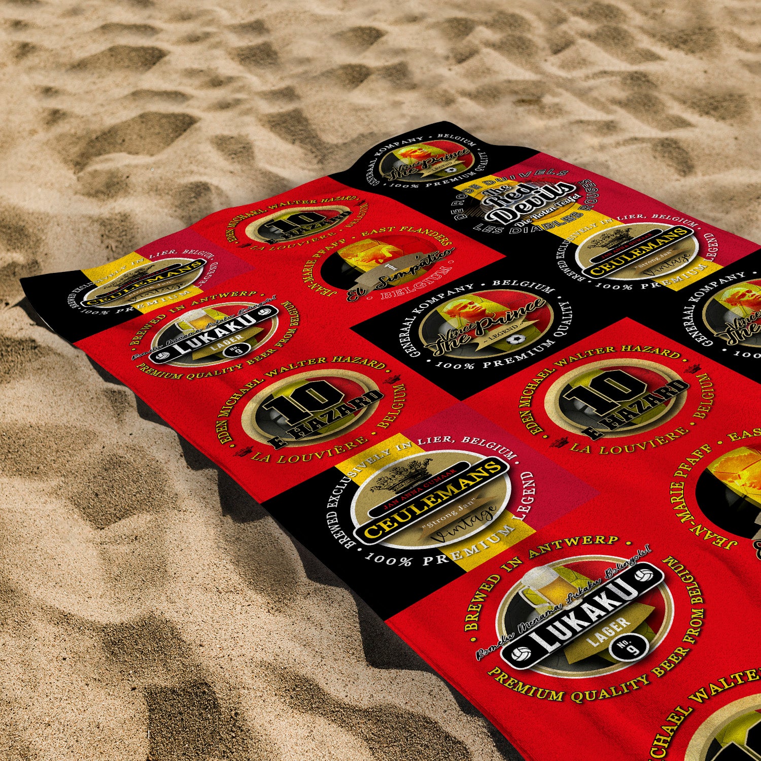 Belgium - Legend Collection - Beach Towel